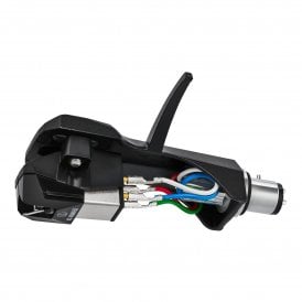 AT-VM95EBK/H Moving Magnet Cartridge on AT-HS6 Headshell