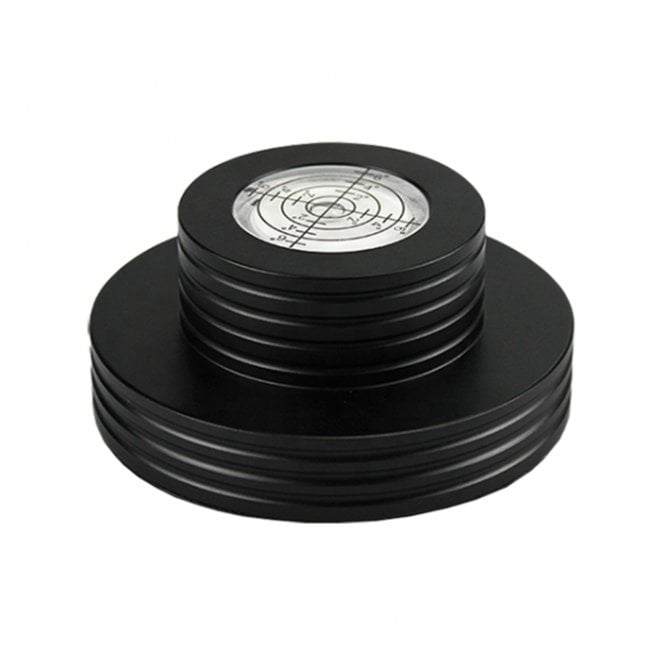 Blue Aura Record Stabilising Clamp with Spirit Level