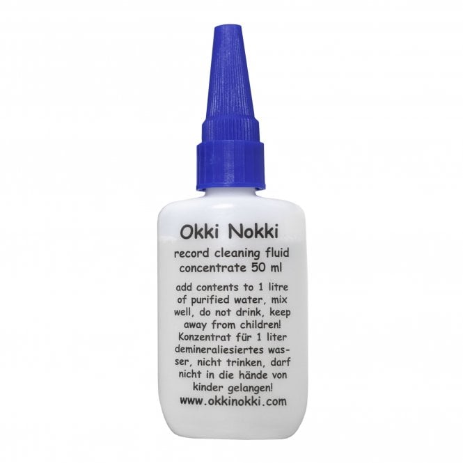 Okki Nokki Fluid Concentrate For Record Cleaning Machine (3 x 50ml bottles)