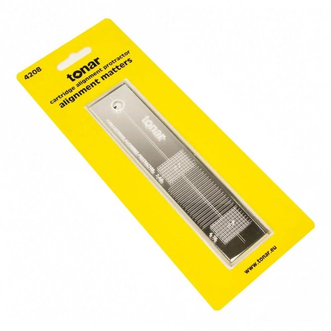 Tonar Cartridge Alignment Protractor