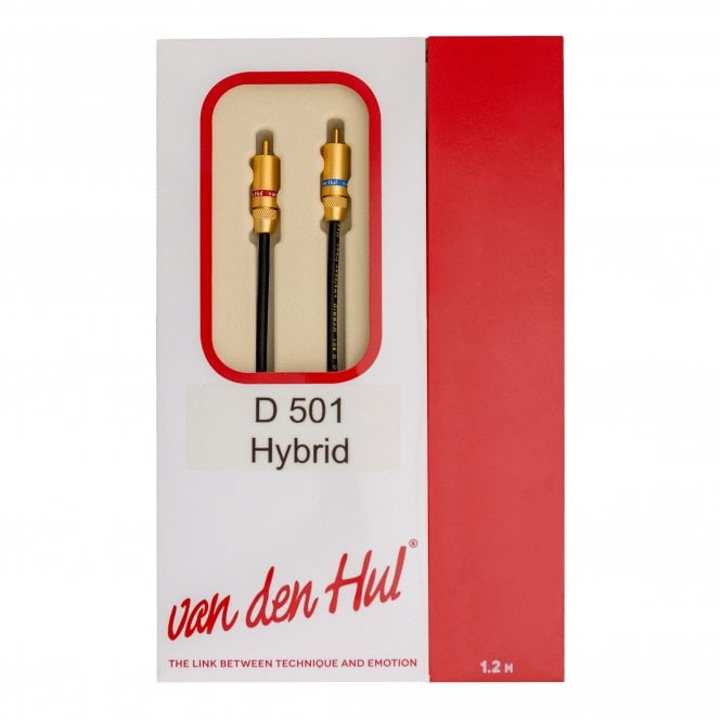 Van den Hul The D-501 RCA-RCA Tonearm Interconnect